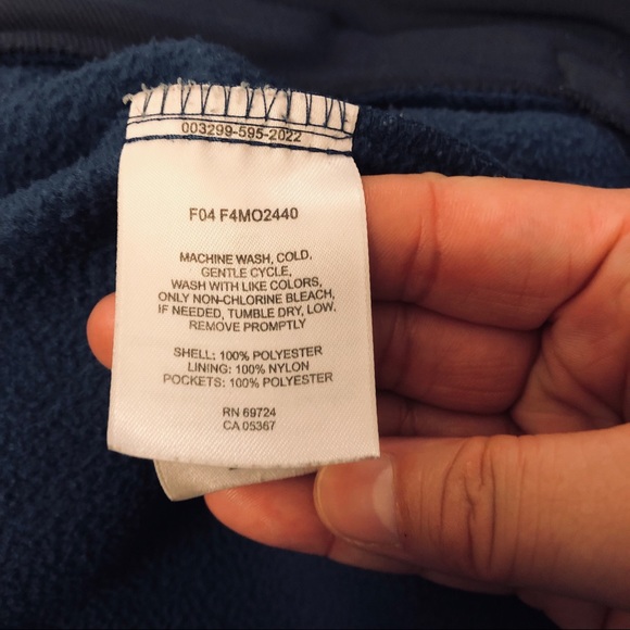 Columbia Blue Interchange Core Fleece Jacket - Picture 6 of 6